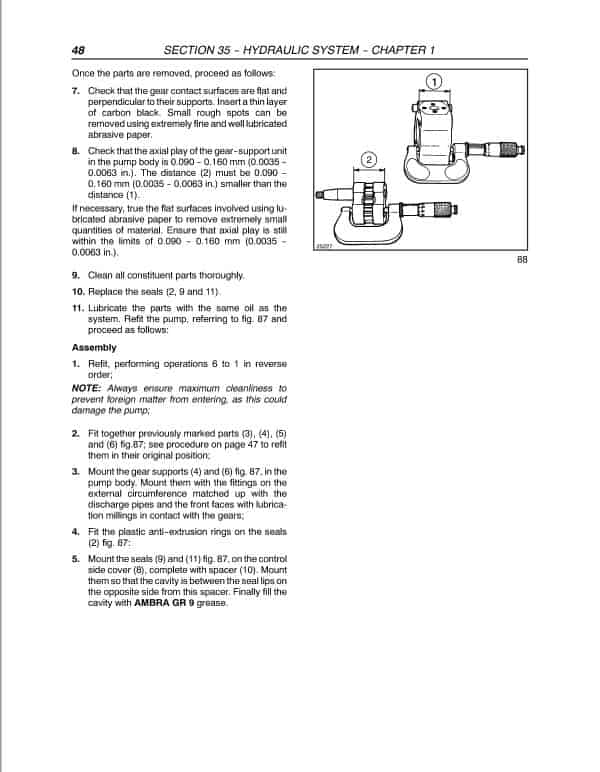Case Farmall 70, 80, 90, 95 Tractor Service Manual