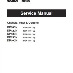CAT DP100N, DP120N, DP135N, DP150N, DP160N Forklift Service Manual