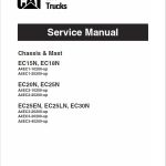 CAT EC25N, EC25EN, EC25LN, EC30N Forklift Lift Truck Service Manual