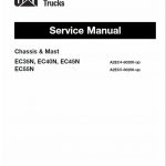 CAT EC35N, EC40N, EC45N, EC55N Forklift Lift Truck Service Manual