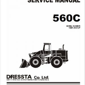 Komatsu Dressta 560C Wheel Loader Service Manual