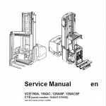 BT VCE150A, VCE150AC, VCE12ASF, VCE125ACSF, C15 Vector Truck Manual