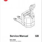 BT W18, W20 Pallet Truck Service Manual