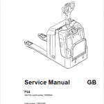 BT P24 Pallet Truck Repair Service Manual
