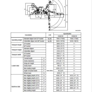 Hyundai H930CB, H940CB Backhoe Loader Service Manual