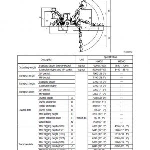 Hyundai H930C, H940C Backhoe Loader Service Manual