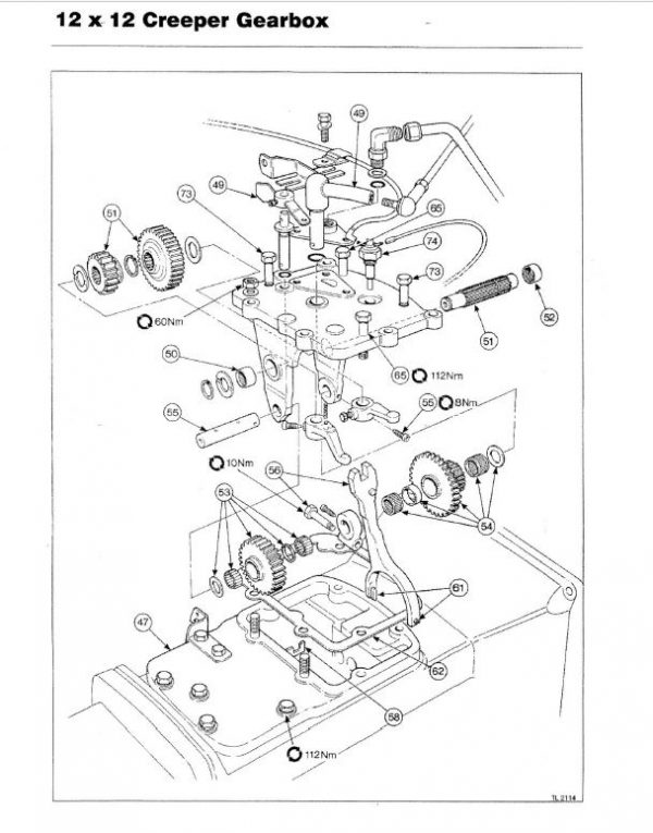 Massey Ferguson MF4200 serie 4215-4270 Servicio De Reparación Manual de taller de tractor 