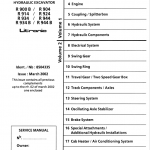 Liebherr R900B, R904, R914, R924, R934, R944 Litronic Excavator Service Manual