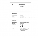 Liebherr RL 66 Pipe Layer Dozer Service Manual