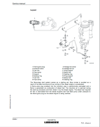 Liebherr D846 Engine Service Manual