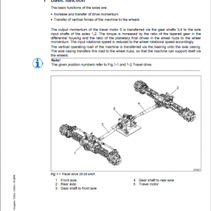 Liebherr TL441-10, TL451-10, TL441-13, TL451-13 Telescopic Handler Service Manual - Image 3