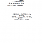 John Deere 1050K Crawler Dozer Service Manual (SN. from D268234)