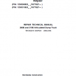 John Deere 260E and 310E Articulated Dump Truck Service Manual (SN. from F677827)