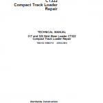 John Deere CT322 Compact Loader Repair Service Manual