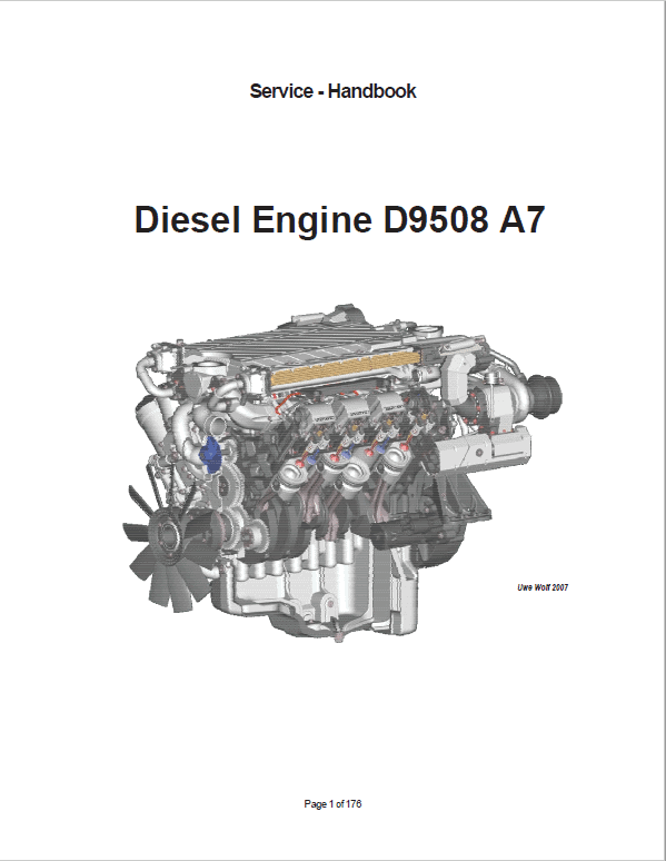 Liebherr D9508 A7 Engine Service Manual