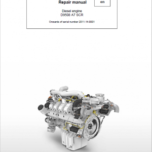 Liebherr D9508 A7 SCR Engine Service Manual
