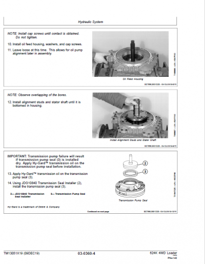 John Deere 624K 4WD Loader Technical Manual (SN. from F658065-F677548)