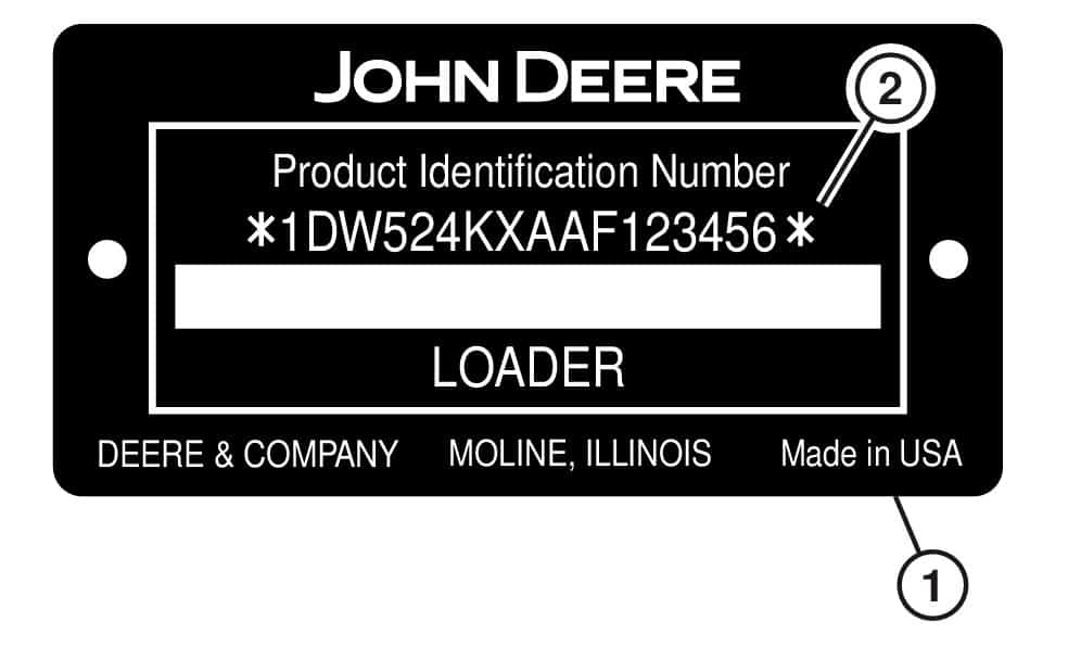 JOHN DEERE 331G 333G COMPACT TRACK LOADER OPERATORS MANUAL SEE SERIAL NUMBER 