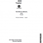 John Deere 2940 Tractor Repair Service Manual
