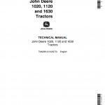 John Deere 1020, 1120, 1630 Tractors Repair Service Manual (S.N from 115000L – )