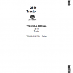 John Deere 2840 Tractor Repair Service Manual