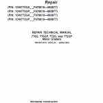 John Deere 770G, 770GP, 772G, 772GP Grader Service Manual (S.N F680878 - F680877)