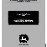 John Deere 3005 Compact Utility Tractor Repair Service Manual