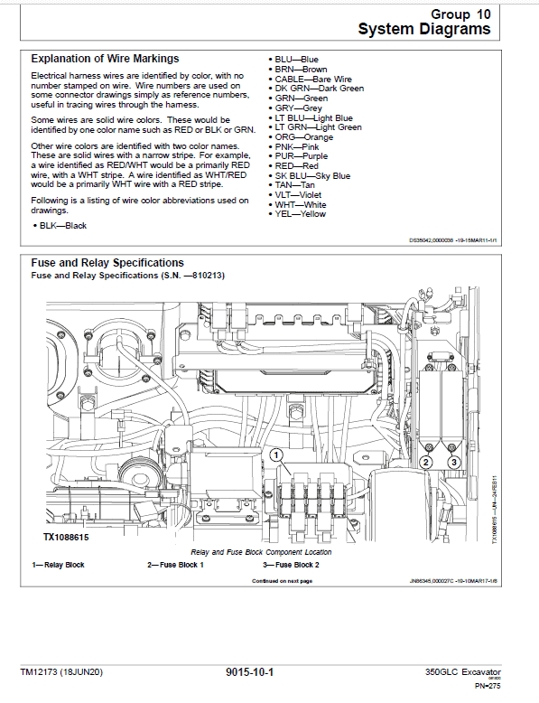 English Operator's Manual 350DLC Excavator OMT221098 Issue A9 