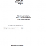 John Deere 892E LC Excavator Repair Service Manual