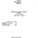 John Deere 230LC Excavator Repair Service Manual