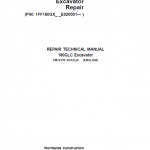 John Deere 180GLC Excavator Repair Service Manual (S.N after E020001 -)
