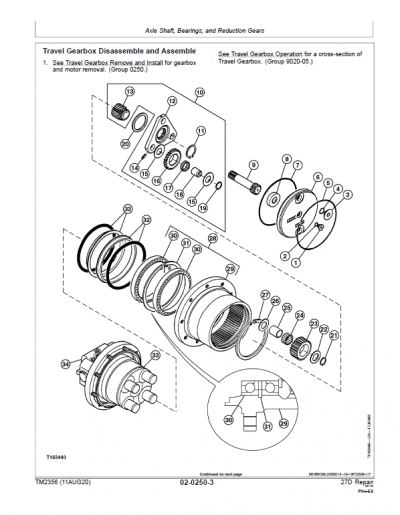 John Deere 27D Excavator Repair Technical Manual