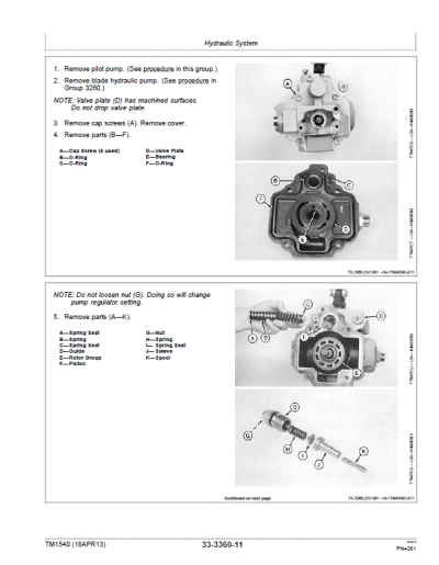 John Deere 190E Excavator Repair Service Manual