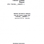 John Deere 210L EP Tractor Loader Repair Service Manual (S.N after G895001 – )