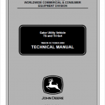 John Deere Gator TS and TH 6x4 Repair Service Manual TM2239