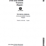 John Deere 2155, 2355N Tractors Repair Service Manual