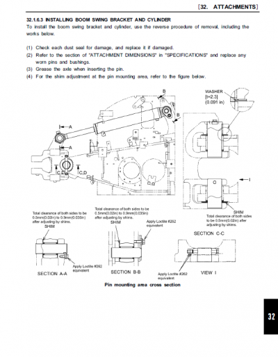 Kobelco SK30SR-6 Hydraulic Excavator Repair Service Manual