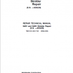 John Deere 540H, 548H Skidder Repair Service Manual (S.N before - 630435)