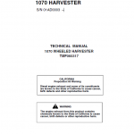 John Deere 1070 Harvester Repair Service Manual (S.N after 01AD0003 –)
