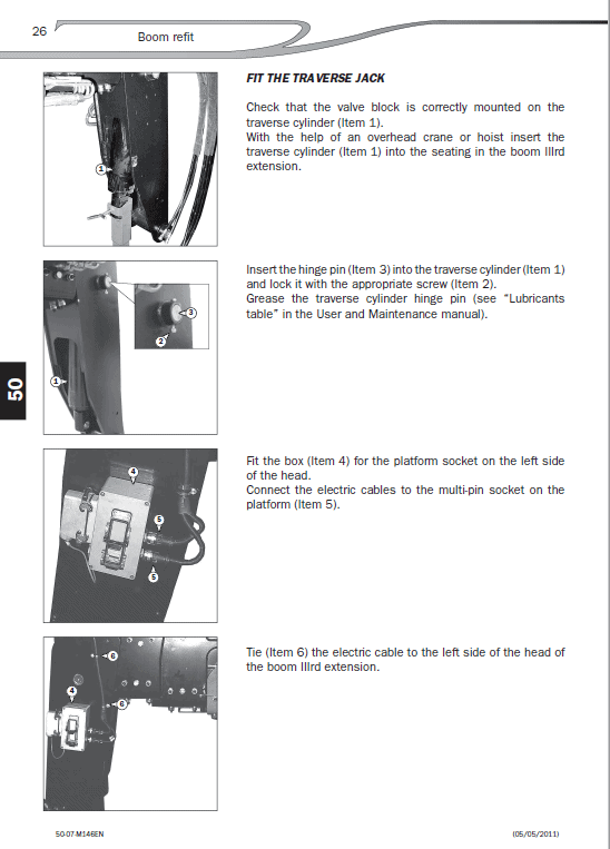 Manitou Mrt 1850-2540 M-SERIE Gabelstapler Workshop Manual 