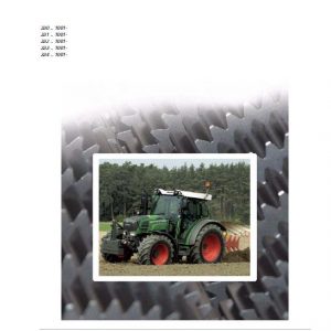 Fendt 207, 208, 209, 210, 211 COM III Tractors Workshop Repair Manual