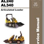 Gehl AL 340 Articulated Loader Repair Service Manual