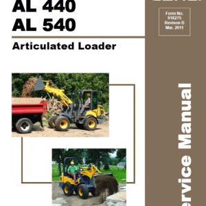 Gehl AL 440 Articulated Loader Repair Service Manual