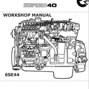 Detroit Series 40 Diesel Engine Repair Service Manual