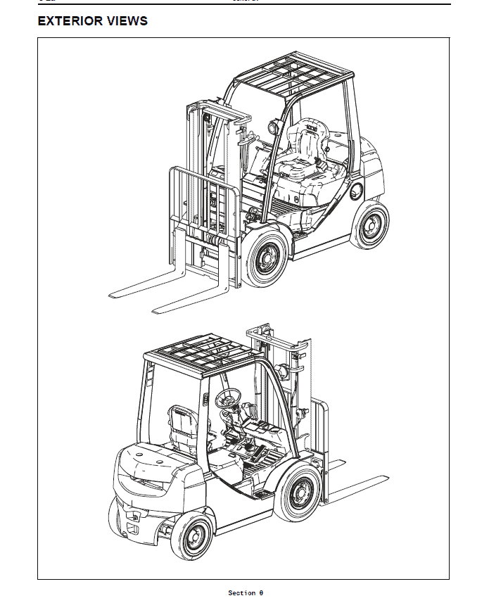 Toyota 8FGCU15, 8FGCU18, 8FGCU20, 8FGCU25, 8FGCU30, 8FGCU32, 8FGCSU20  Forklift Repair Manual