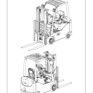 Toyota 8FDU15, 8FDU18, 8FDU20, 8FDU25, 8FDU30, 8FDU32 Forklift Repair Manual