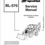 Bobcat BL570 Loader Service Repair Manual