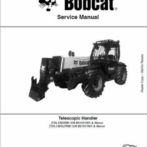 Bobcat T35.130, T35.130S, T35.140, T35.140S versaHANDLER Telescopic Service Repair Manual