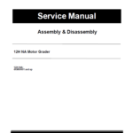 Caterpillar CAT 12H NA Motor Grader Service Repair Manual (4XM00001 and up)