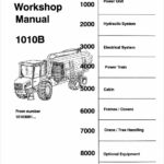 Timberjack 1010B Forwarder Repair Service Manual